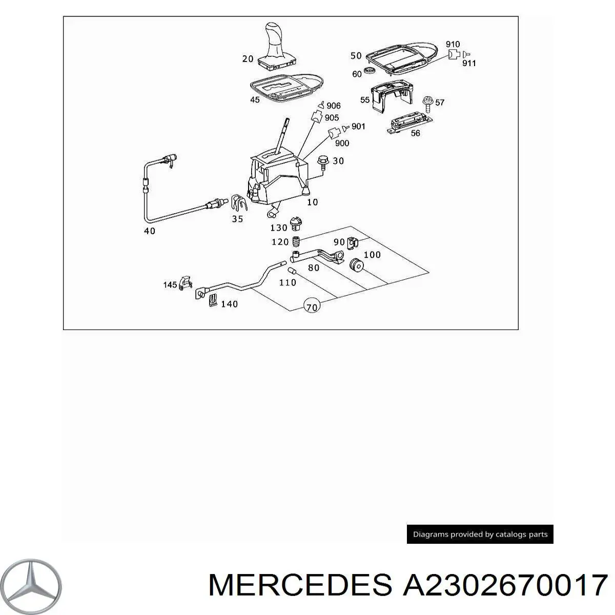 A2302670017 Mercedes 