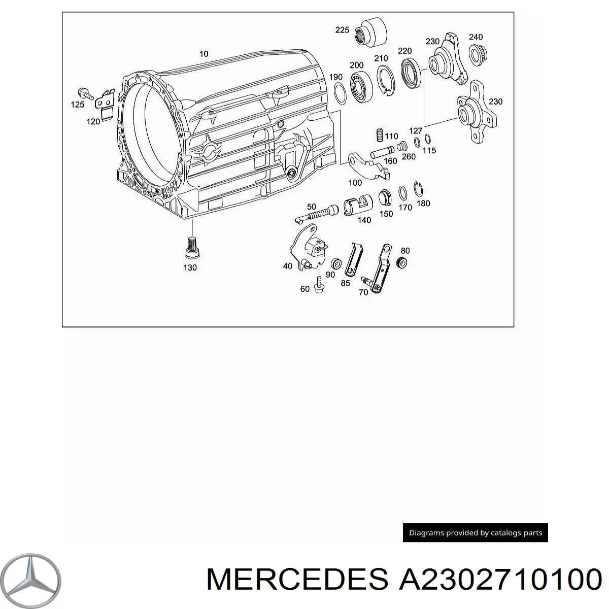 A2302710100 Mercedes 