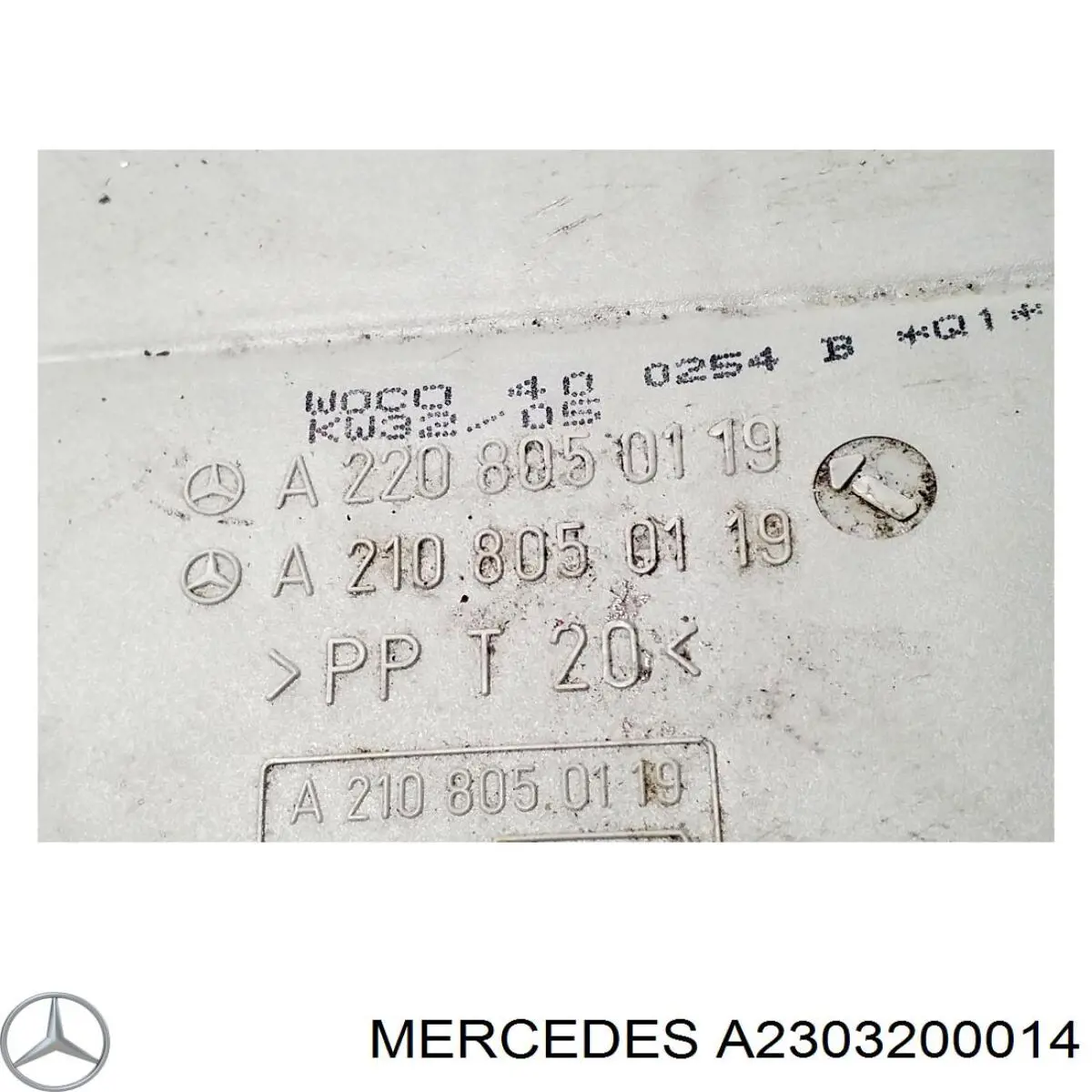  Mercedes A2303200014 ціна, від 114.98 USD