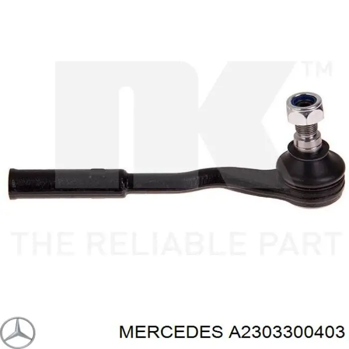 A2303300403 Mercedes Зовнішній наконечник рульової тяги