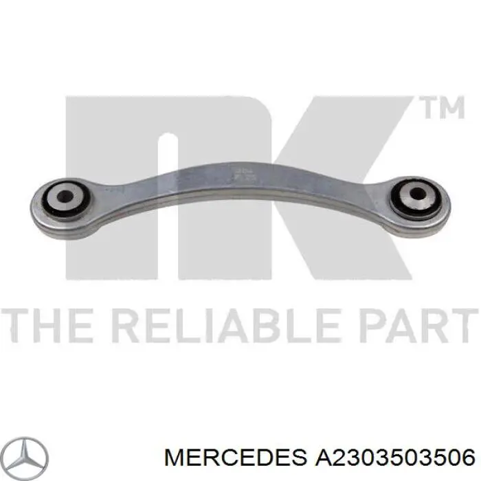 Верхній важіль задньої підвіски лівий Mercedes A2303503506 ціна, від 29.47 USD