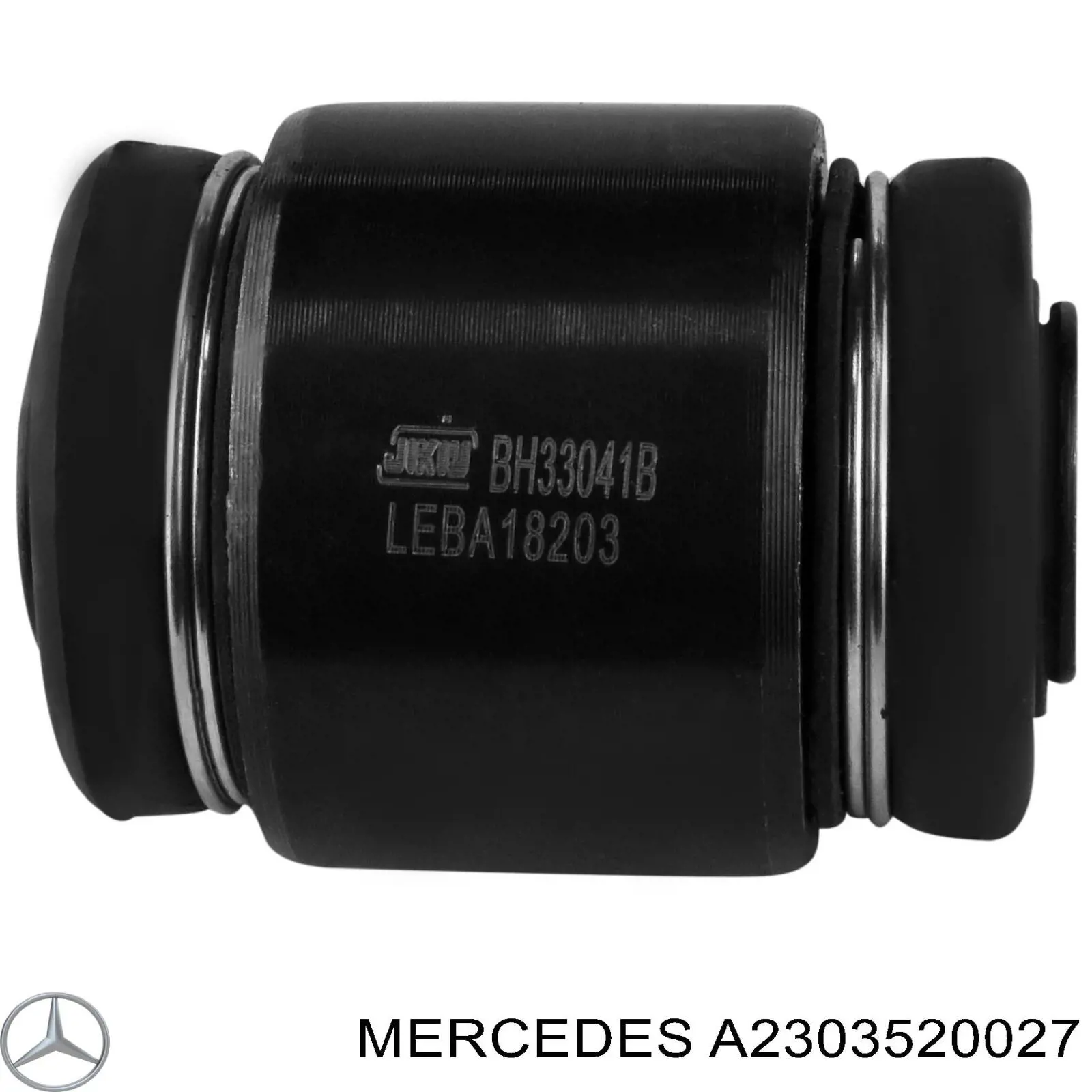 Сайлентблок заднього кулака Mercedes A2303520027