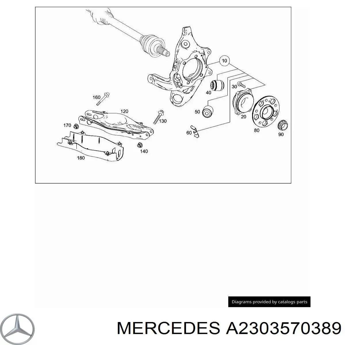 A2303570389 Mercedes 