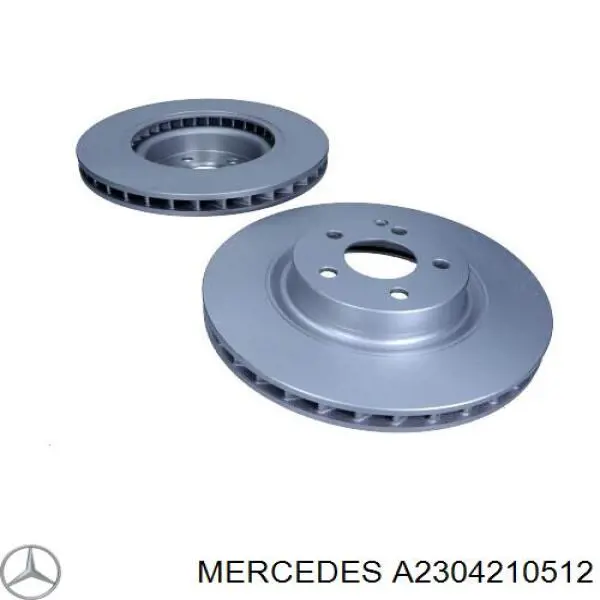 Купити A2304210512 Mercedes Ротор гальмівний