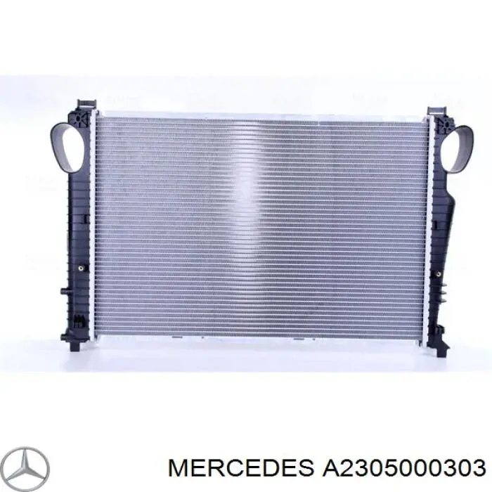 Радіатор основний Mercedes A2305000303 ціна, від 127.11 USD