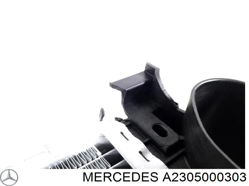 Купити A2305000303 Mercedes Радіатор двигуна