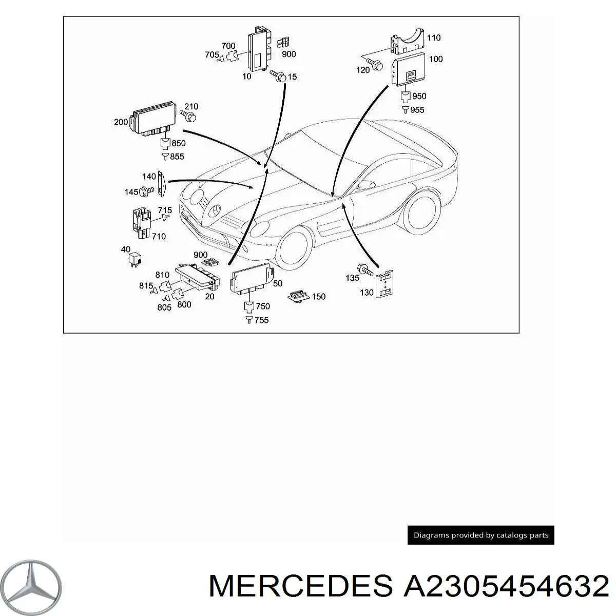 A2305454632 Mercedes 
