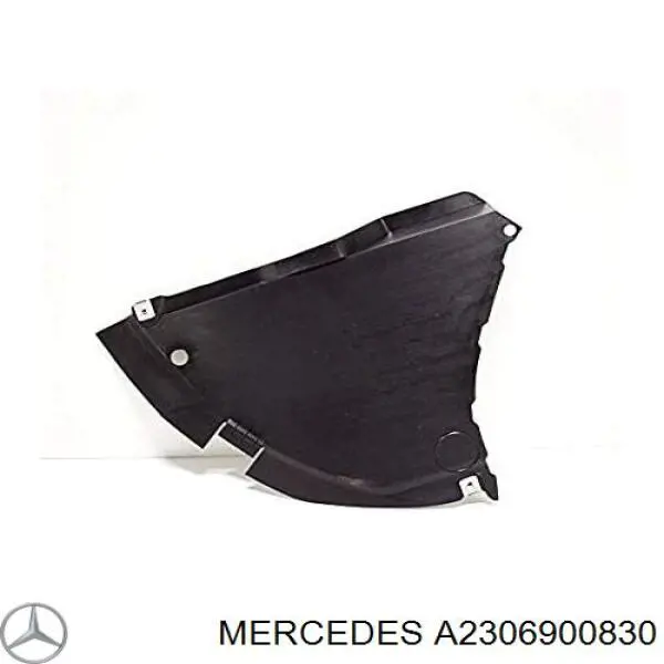 Підкрилок переднього крила, лівий передній Mercedes A2306900830 ціна, від 5.32 USD