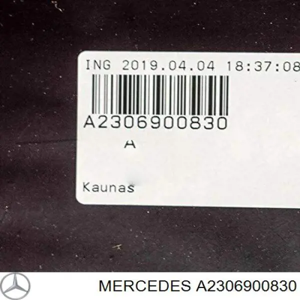 Купити A2306900830 Mercedes Підкрилок переднього крила, лівий передній