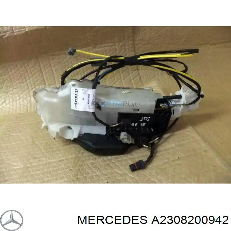 Купити A2308200942 Mercedes Двигун склопідіймача двері передньої, лівої
