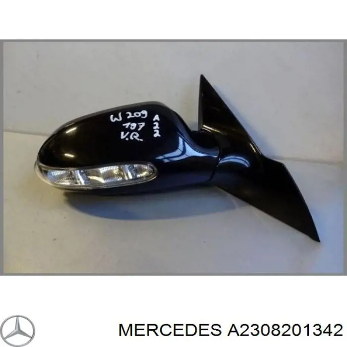Купити A2308201342 Mercedes Двигун приводу лінзи дзеркала заднього виду
