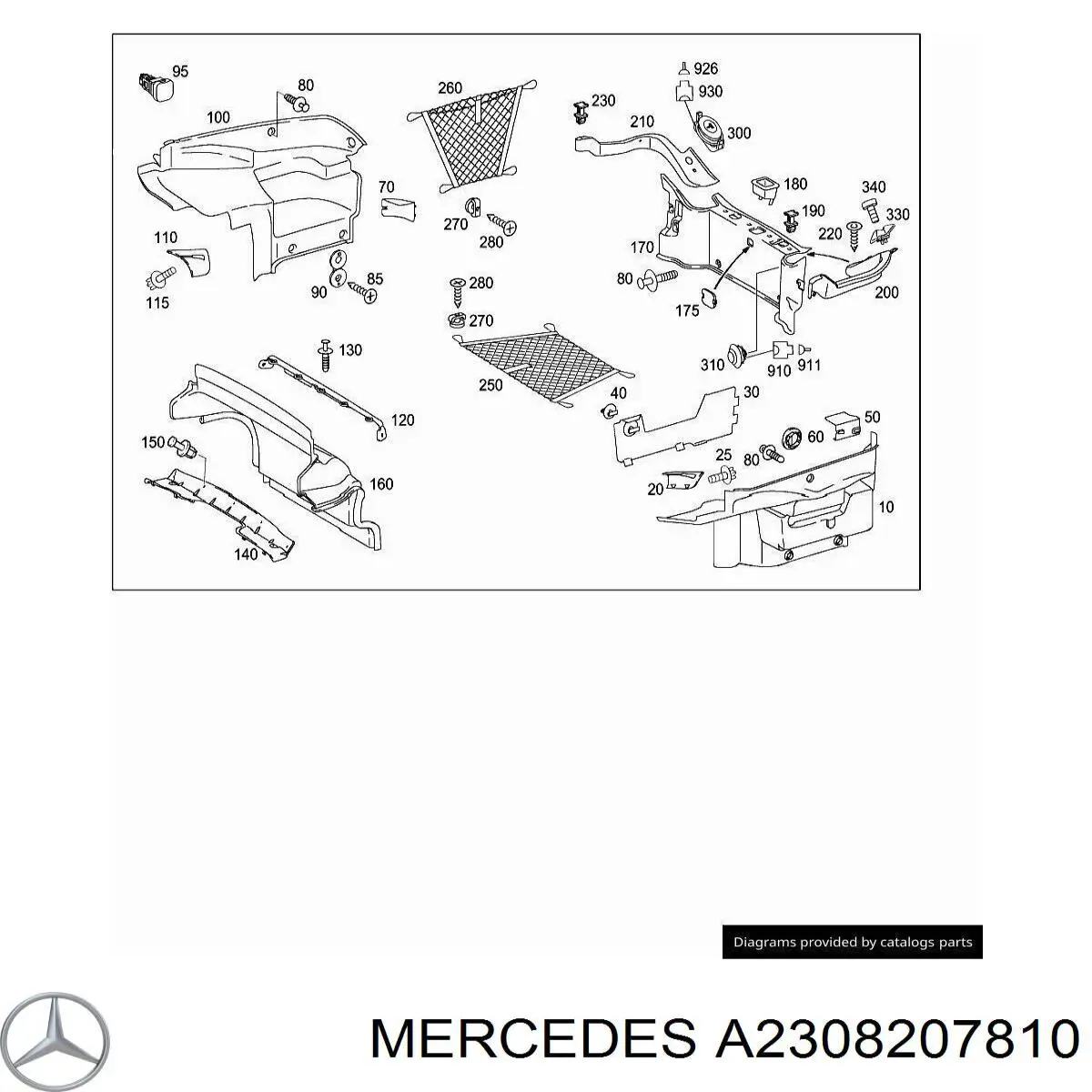 A2308207810 Mercedes 