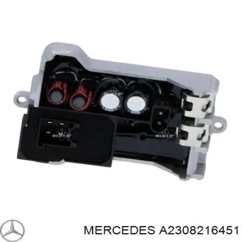 A2308216451 Mercedes Регулятор оборотів пічки