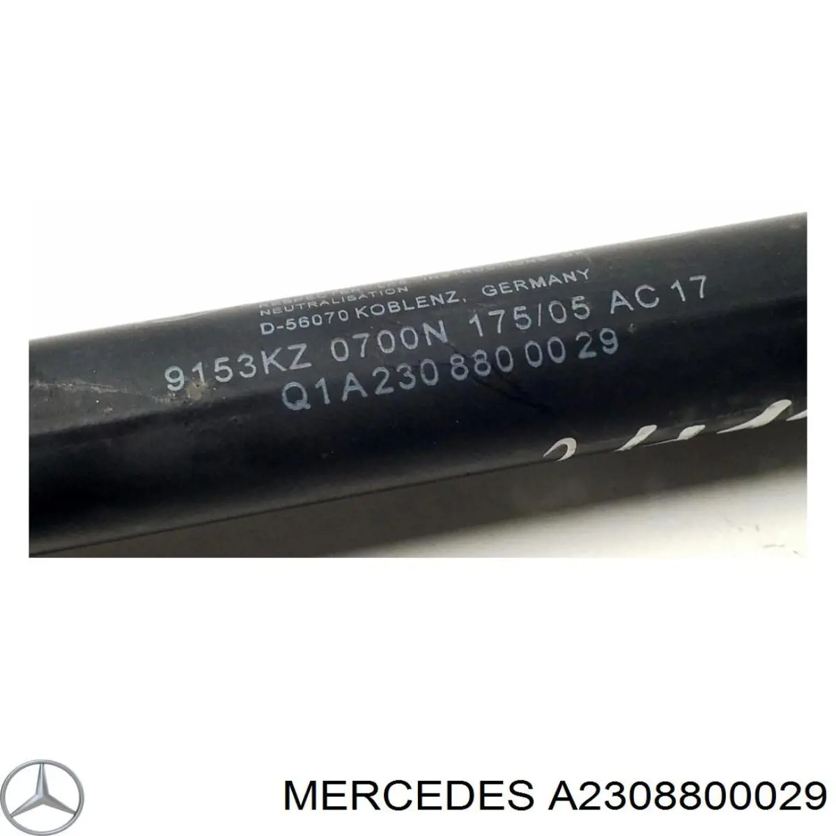 Амортизатор капота газовий Mercedes A2308800029 ціна, від 15.94 USD