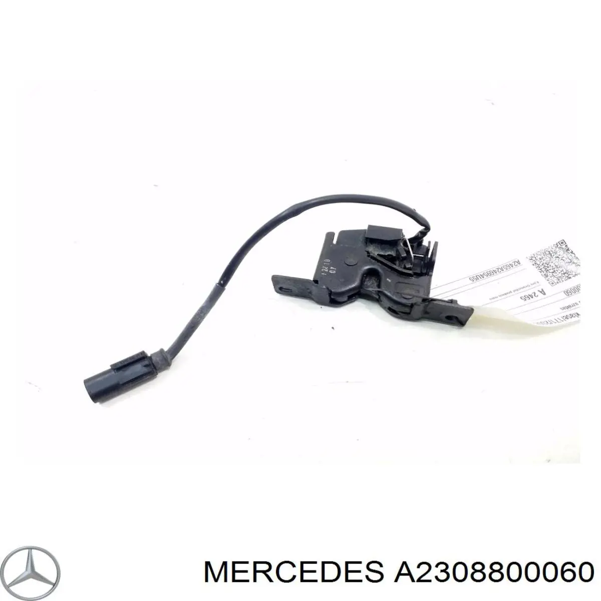 A2308800060 Mercedes Запор капота (замок і привід замка капота)