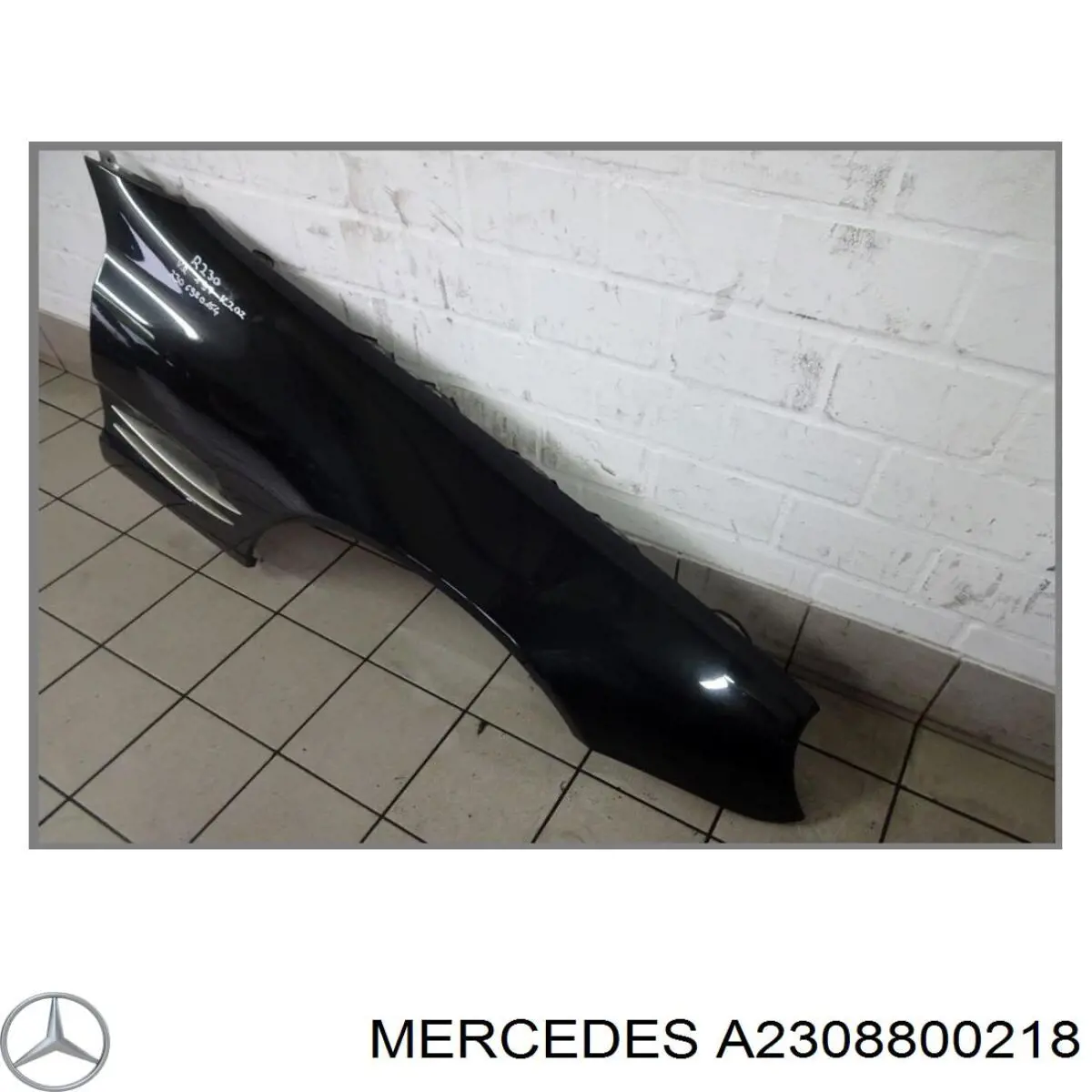 Крило переднє праве Mercedes A2308800218 ціна, від 253.50 USD