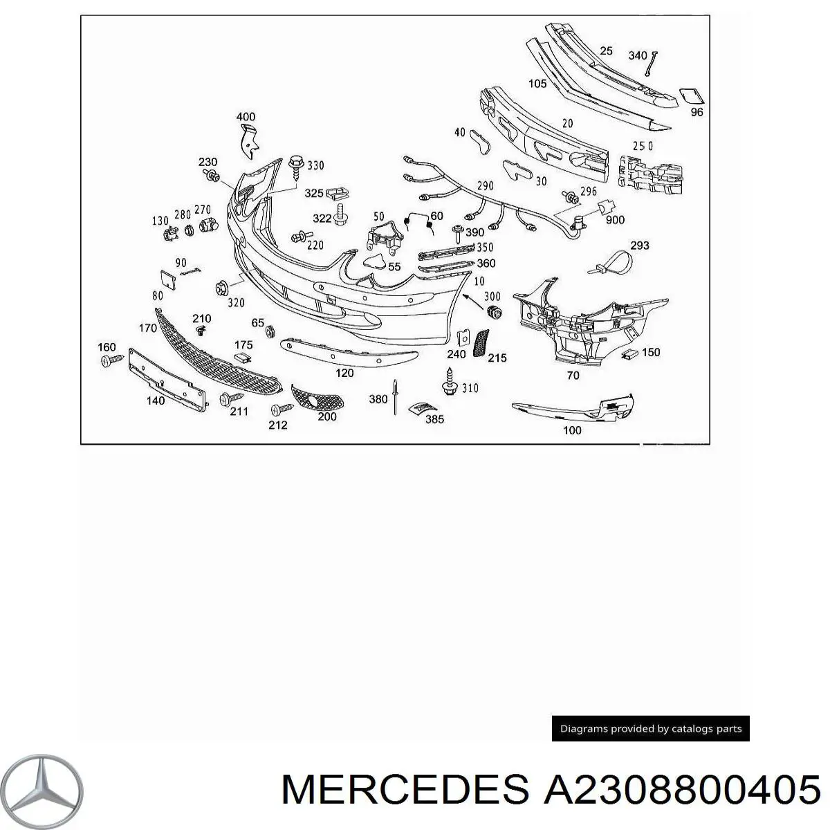 A2308800405 Mercedes 