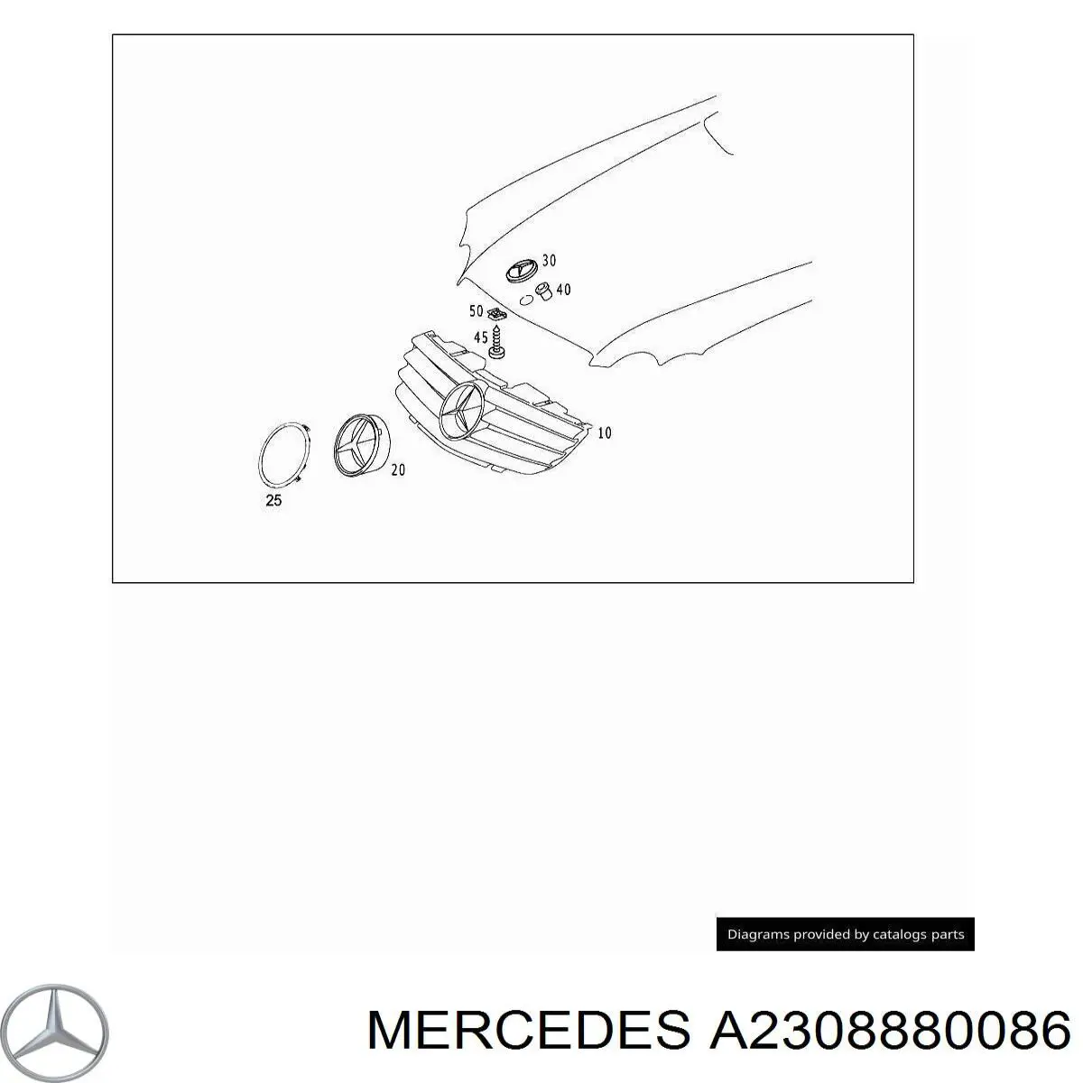A2308880086 Mercedes 