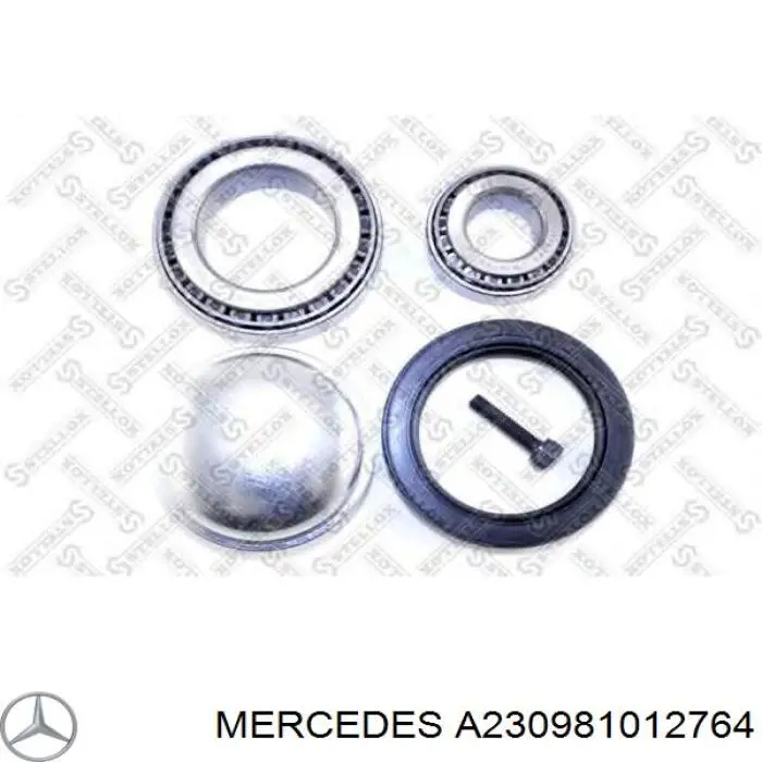 Підшипник маточини задньої Mercedes A230981012764 ціна, від 46.55 USD
