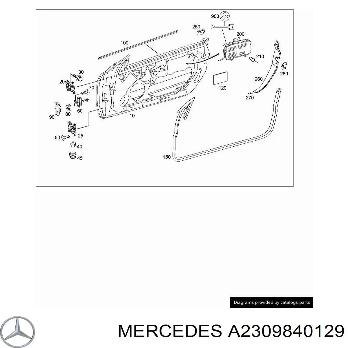 A2309840129 Mercedes 