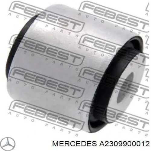 A2309900012 Mercedes Болт кріплення заднього нижнього важеля, зовнішній