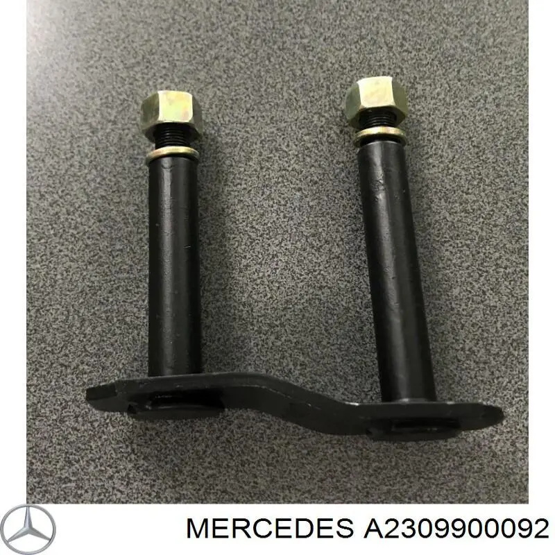 Пістон (кліп) утеплювача капота A2309900092 Mercedes