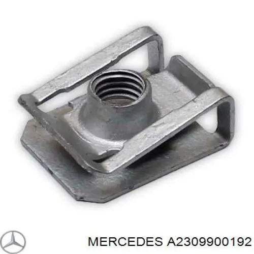 Пістон (кліп) утеплювача капота A1269900292 Mercedes