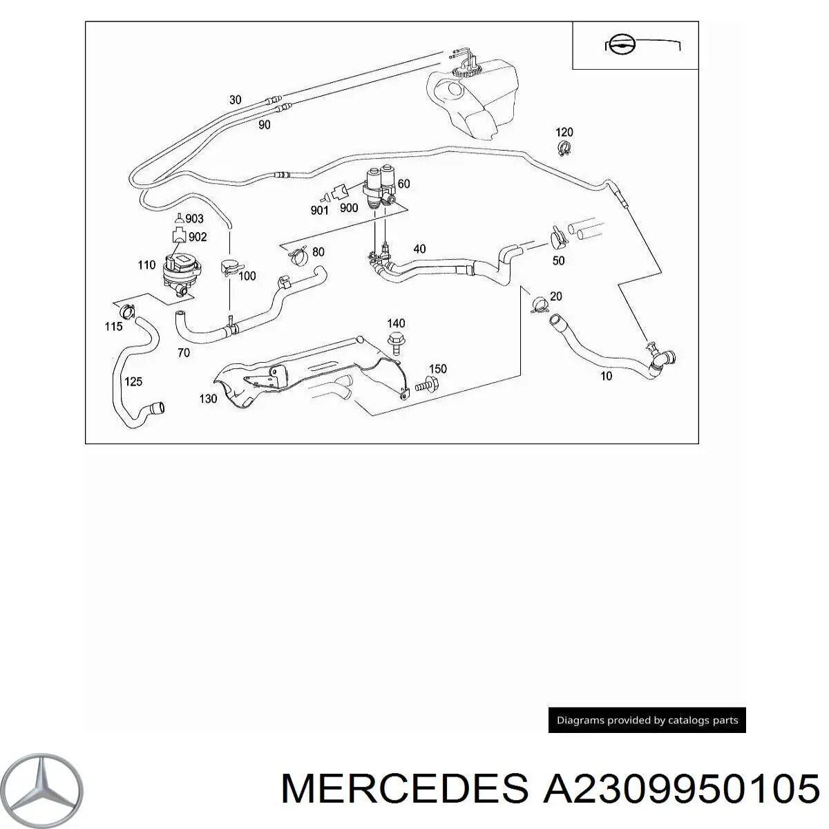 A2309950105 Mercedes 