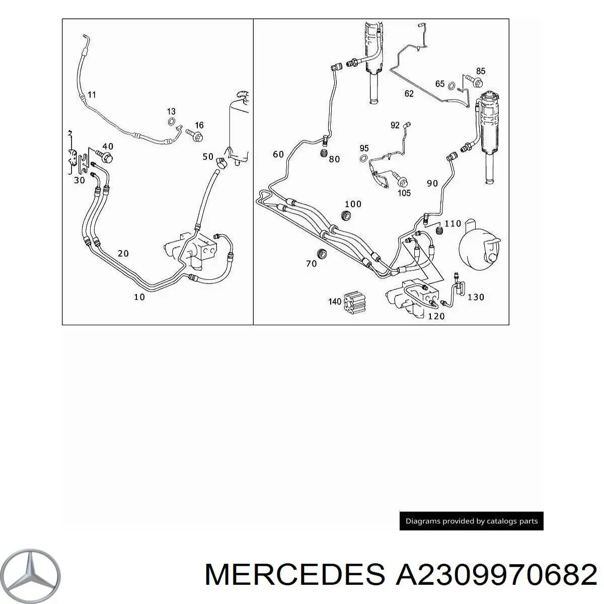  A2309970682 Mercedes