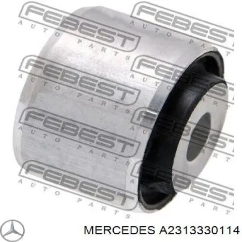 A2313330114 Mercedes Сайлентблок переднього нижнього важеля