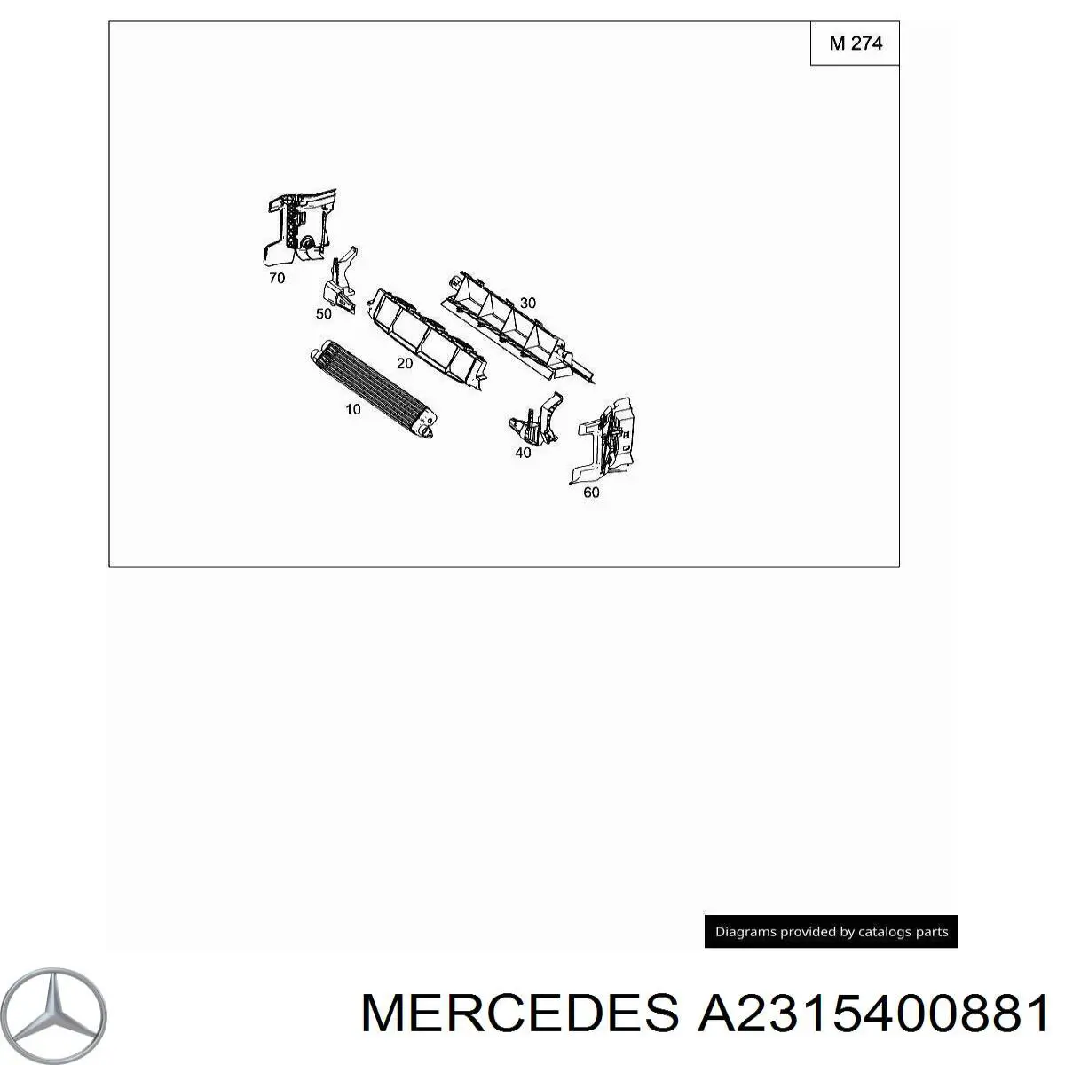 A2315400881 Mercedes 