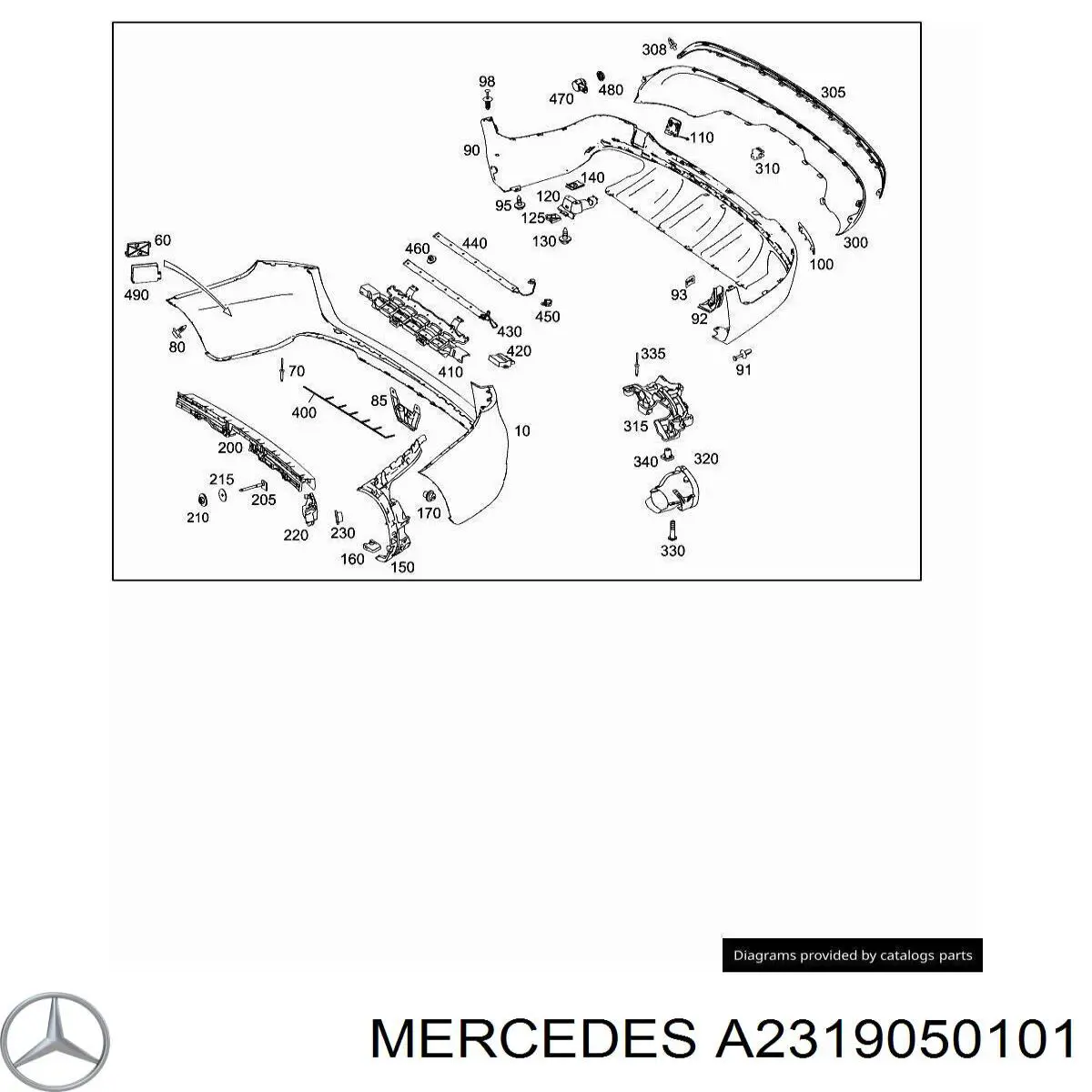 A2319050101 Mercedes 