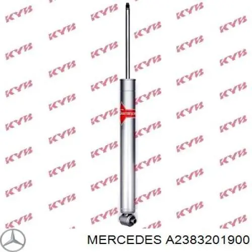 Купити A2383207301 Mercedes Стійка амортизатора задня