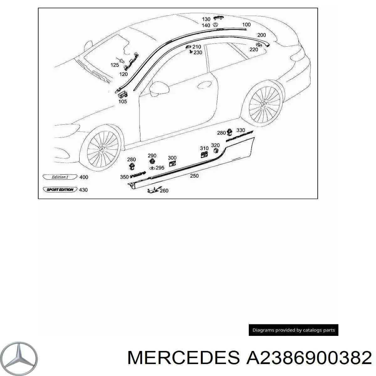  A2386900382 Mercedes