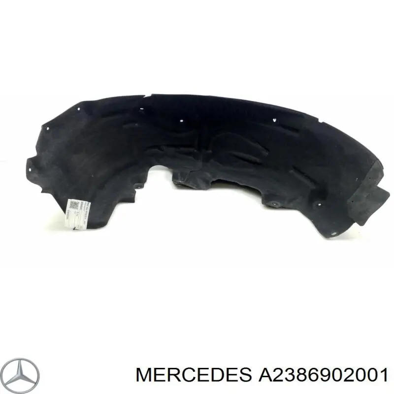 Купити A2386902001 Mercedes Підкрилок заднього крила, правий