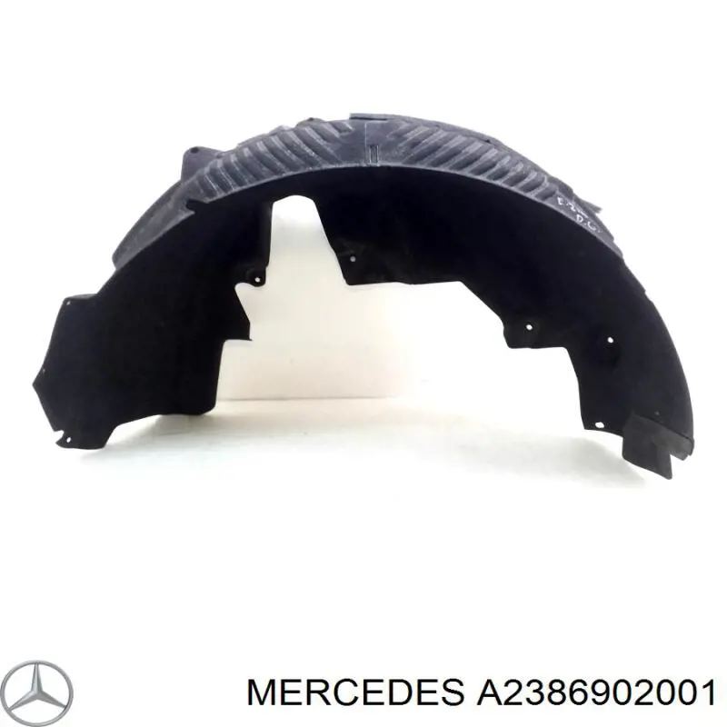 A2386902001 Mercedes Підкрилок задній правий
