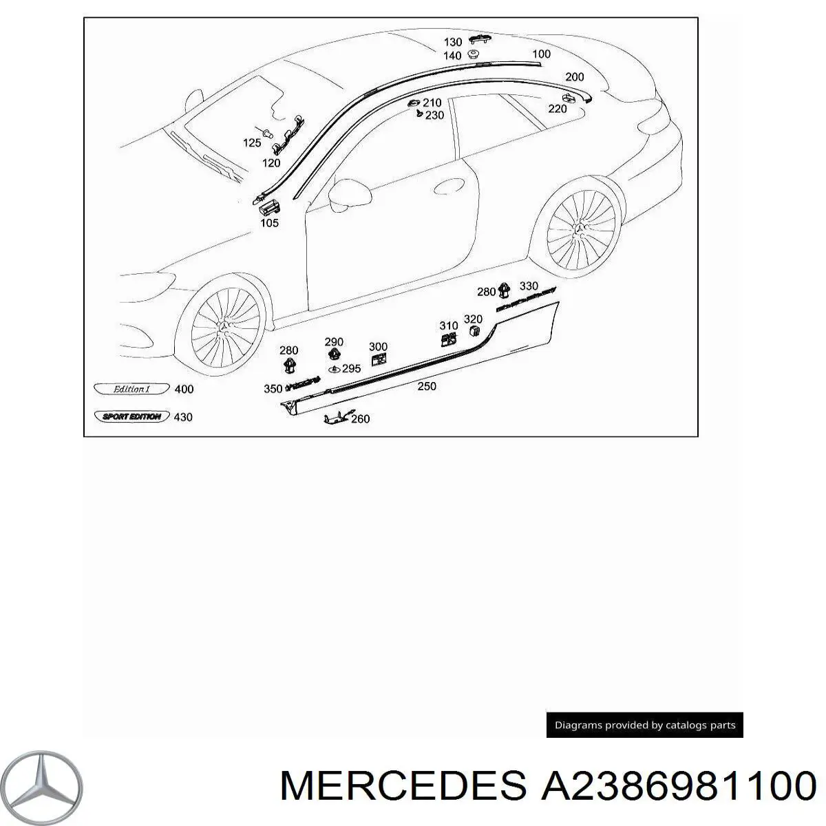 A2386981100 Mercedes 