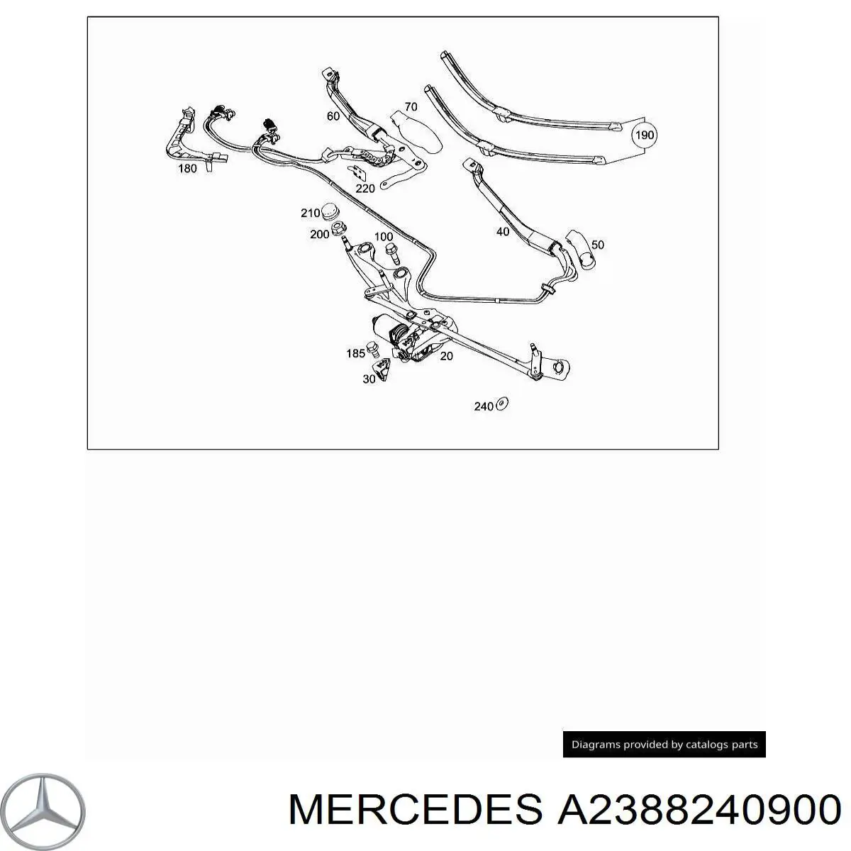 A2388240900 Mercedes 