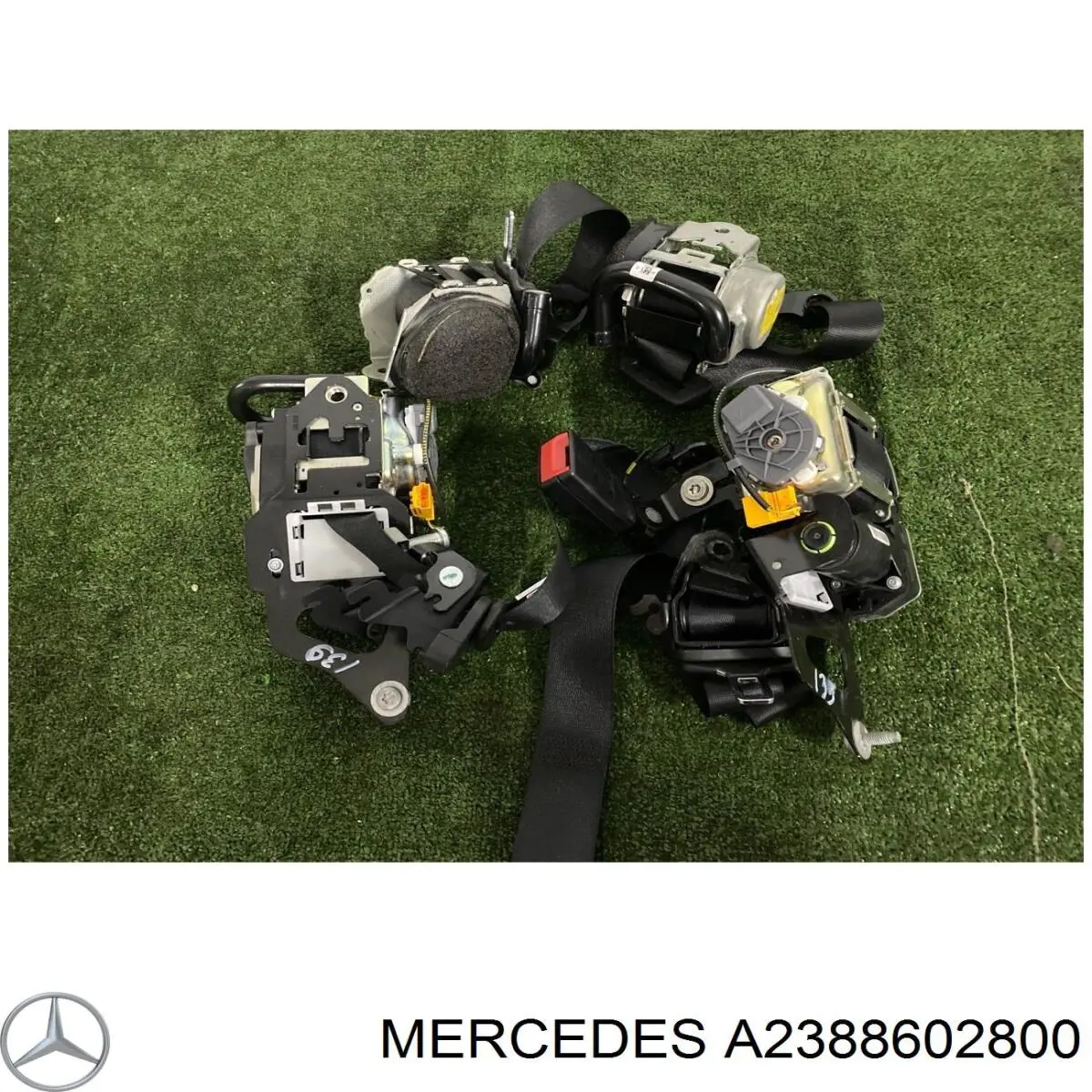 Пасок безпеки передній лівий Mercedes A2388602800 ціна, від 239.51 USD