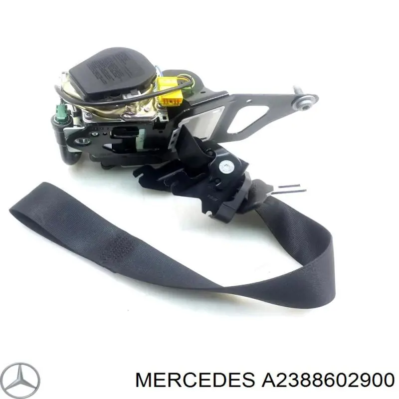 Пасок безпеки передній правий Mercedes A2388602900 ціна, від 204.38 USD