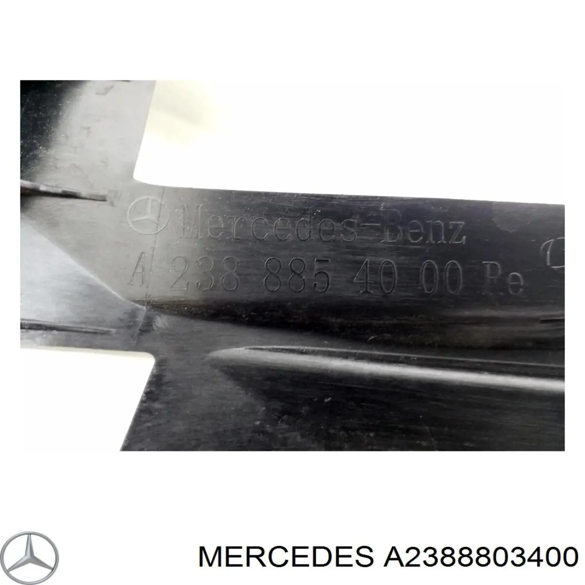 Купити A2388803400 Mercedes Кронштейн бампера заднього, правий
