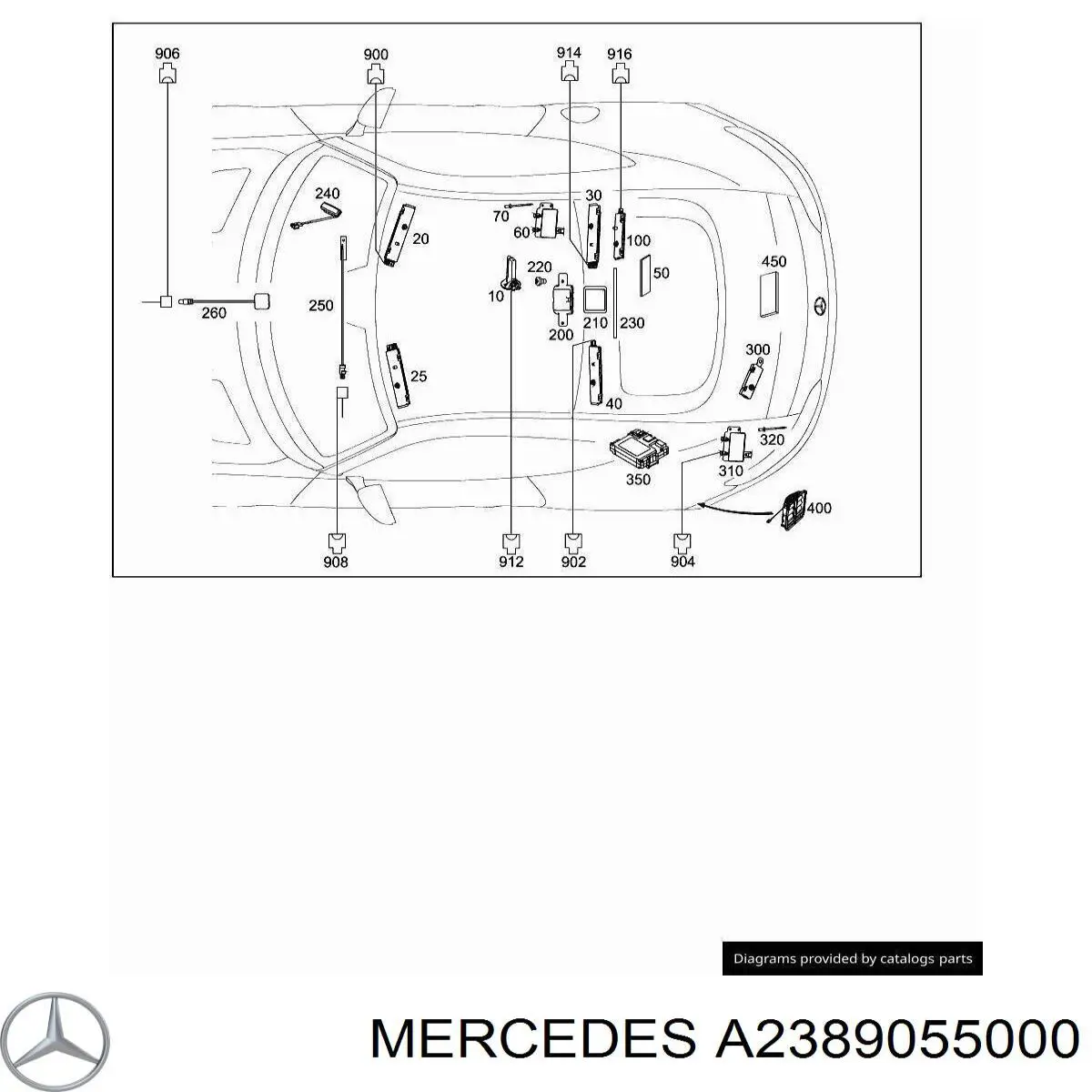 A2389055000 Mercedes 