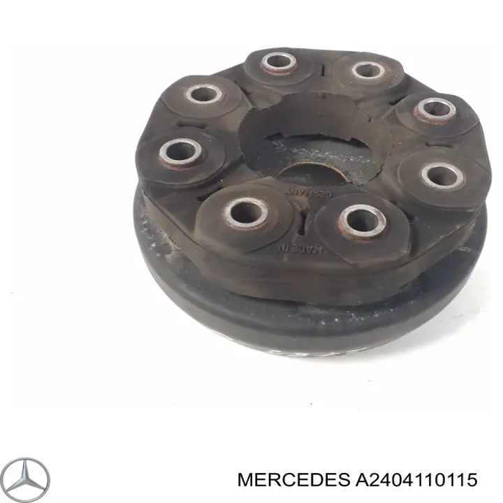 A2404110115 Mercedes Муфта кардана еластична, перед./зад.