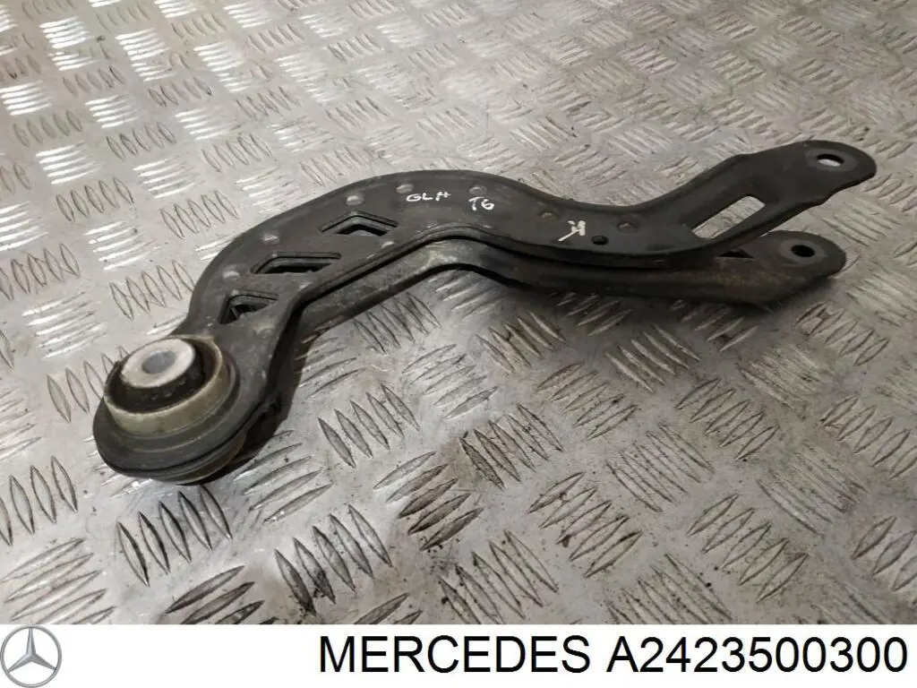 A2423500300 Mercedes Важіль/тяга задньої підвіски подовжній нижній, лівий
