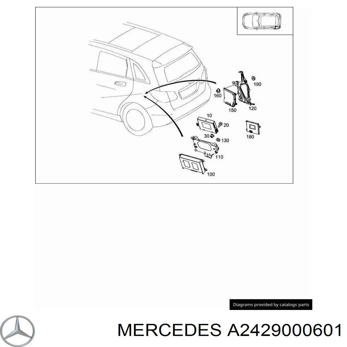 A2429000601 Mercedes 