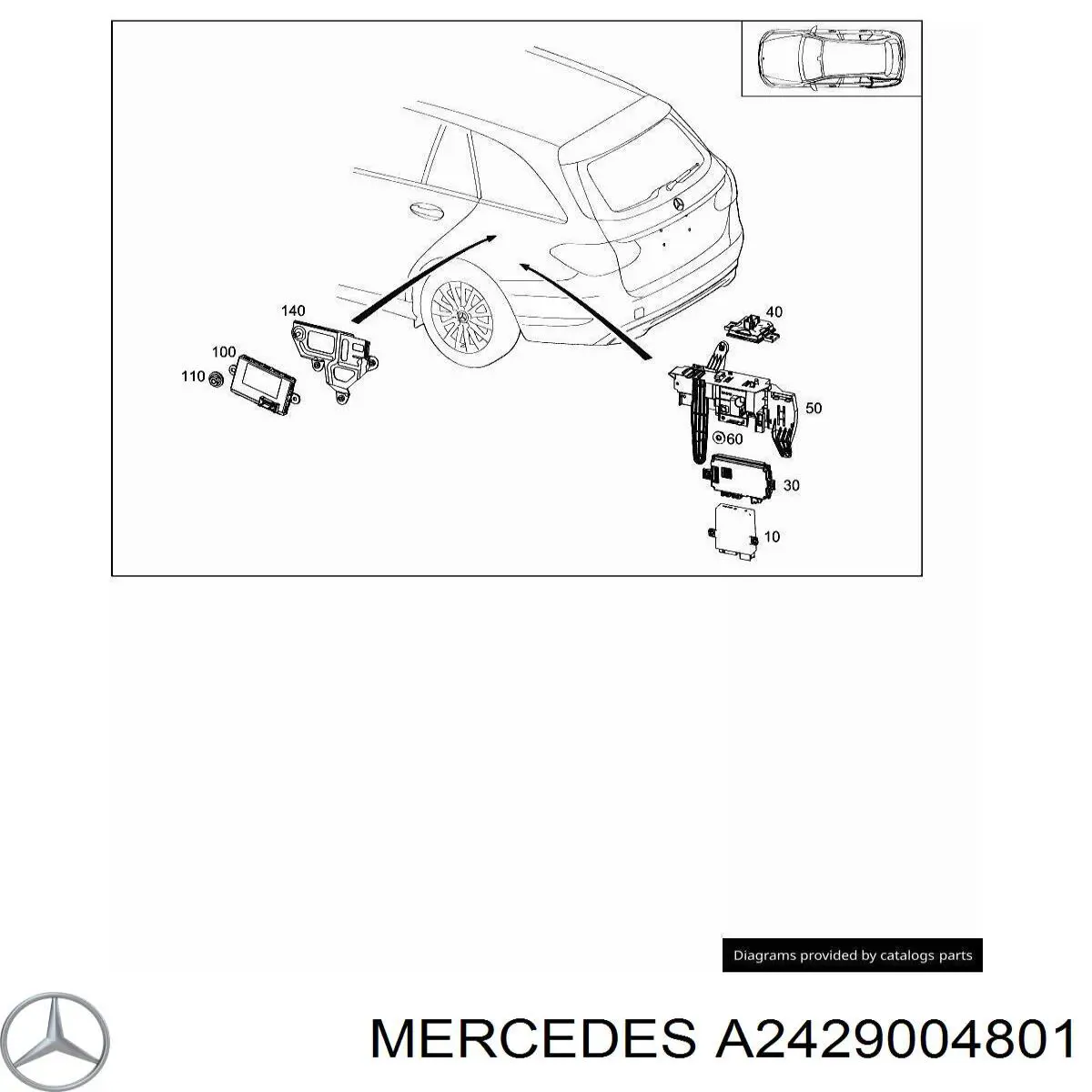 A2429004801 Mercedes 