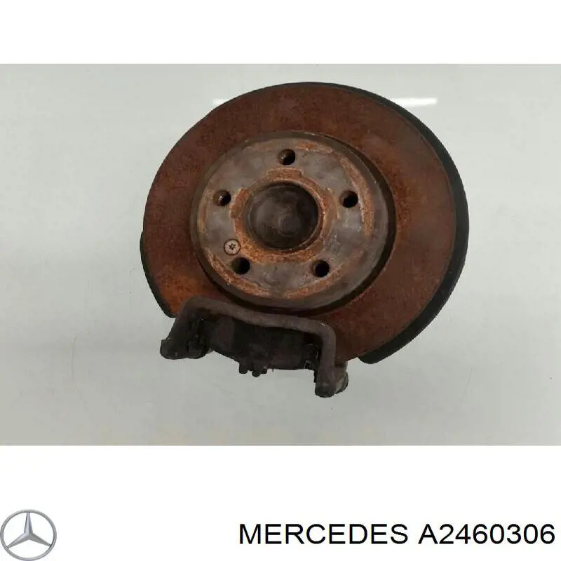 Кулак поворотний лівий Mercedes A2460306 ціна, від 56.24 USD
