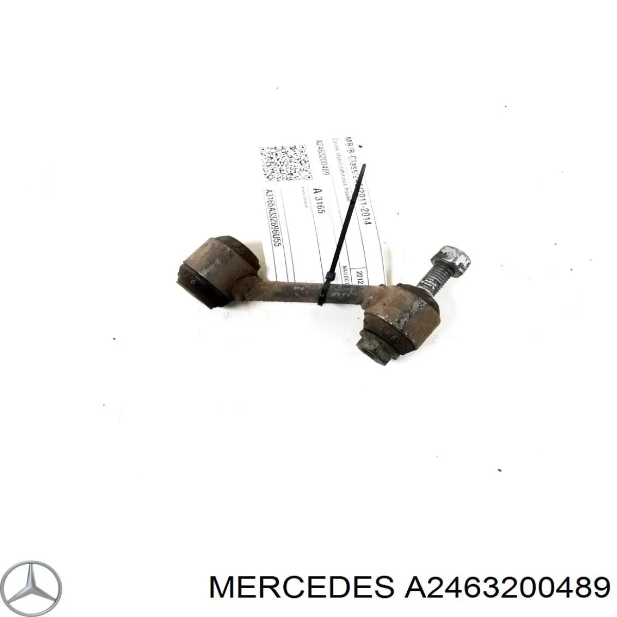 Стійка стабілізатора, заднього Mercedes A2463200489