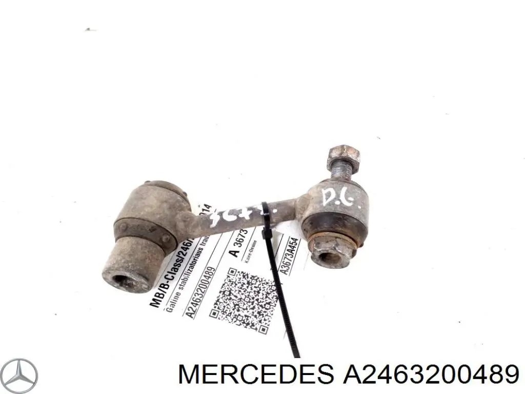 Купити A2463200489 Mercedes Солдатик стабілізатора, заднього