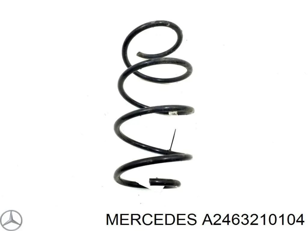 Пружина передня Mercedes A2463210104 ціна, від 49.43 USD